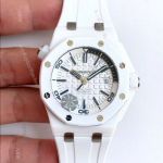JF Factory Replica Audemars Piguet Diver's Watch - Swiss 3120 - White Ceramic Case